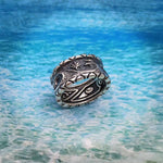 Carica l&#39;immagine nel visualizzatore di Gallery, mare sole onde surf.anello argento 925 artigianale
