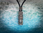 Carica l&#39;immagine nel visualizzatore di Gallery, argento 925 tiki porta ricordi collana surf
